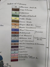 Load image into Gallery viewer, Geological Map of Great Britain Tea Towel Antique Print Luxury Cotton Gift UK Made