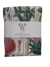 Load image into Gallery viewer, Thistle Antique Print Tea Towel 100% Cotton