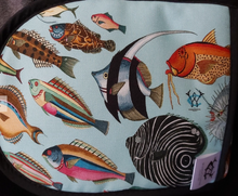 Load image into Gallery viewer, Oven Gloves 18thC Fish Drawing Natural History Print Design