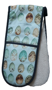 Oven Gloves Bird Eggs Antique Print Design Natural History