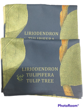 Load image into Gallery viewer, Liriodendron Tulipifera Tulip Tree Antique Print Tea Towel c1818
