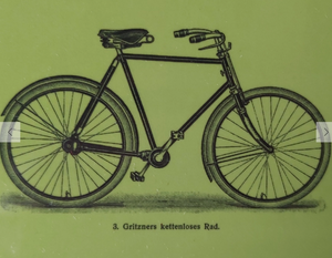 Coaster Drinks Mat Antique Mens Bicycle 1894 Melamine